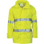 3875 - DNC - HiVis Breathable Anti-Static Jacket with 3M R/Tape