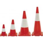 Traffic Cones - Reflective with Orange Base
