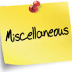 Miscellaneous